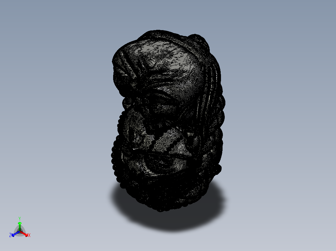 印度女神的脸部和身体主视图