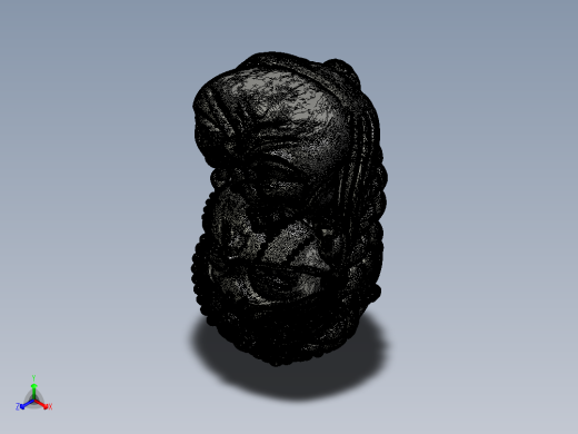 印度女神的脸部和身体