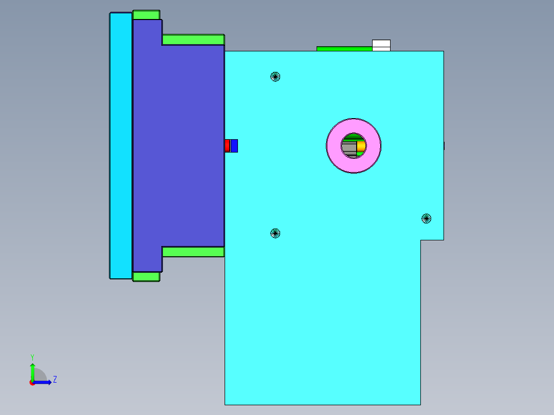 UX390-A-CNC4-0317左视图