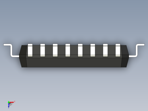 元器件3D封装LQFP32_FPT-32P-M2177俯视缩略图