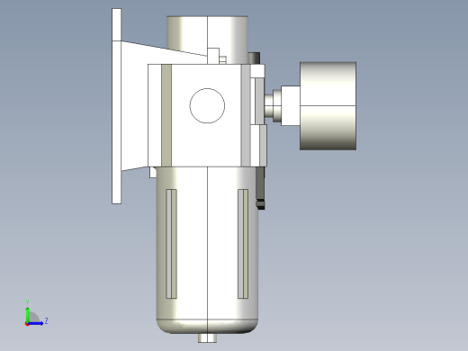 油水分离器AC25 4款左视缩略图