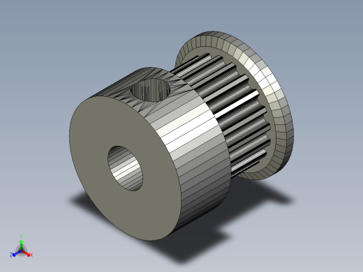 定时滑轮GT2 20齿5mm