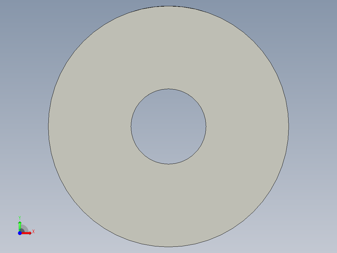 定时滑轮GT2 20齿5mm前视图