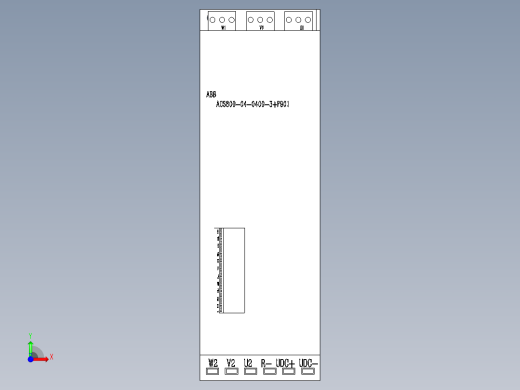 ABB ACS800-04-0400前视缩略图