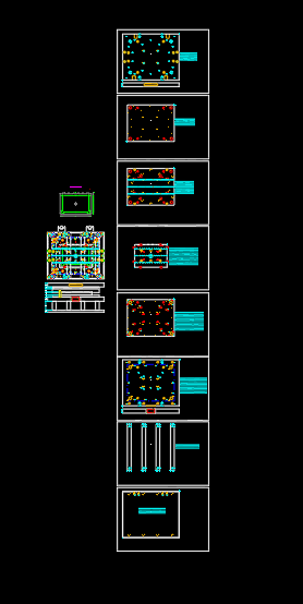 液晶屏幕铝制外壳打弧度冲压模具设计图纸