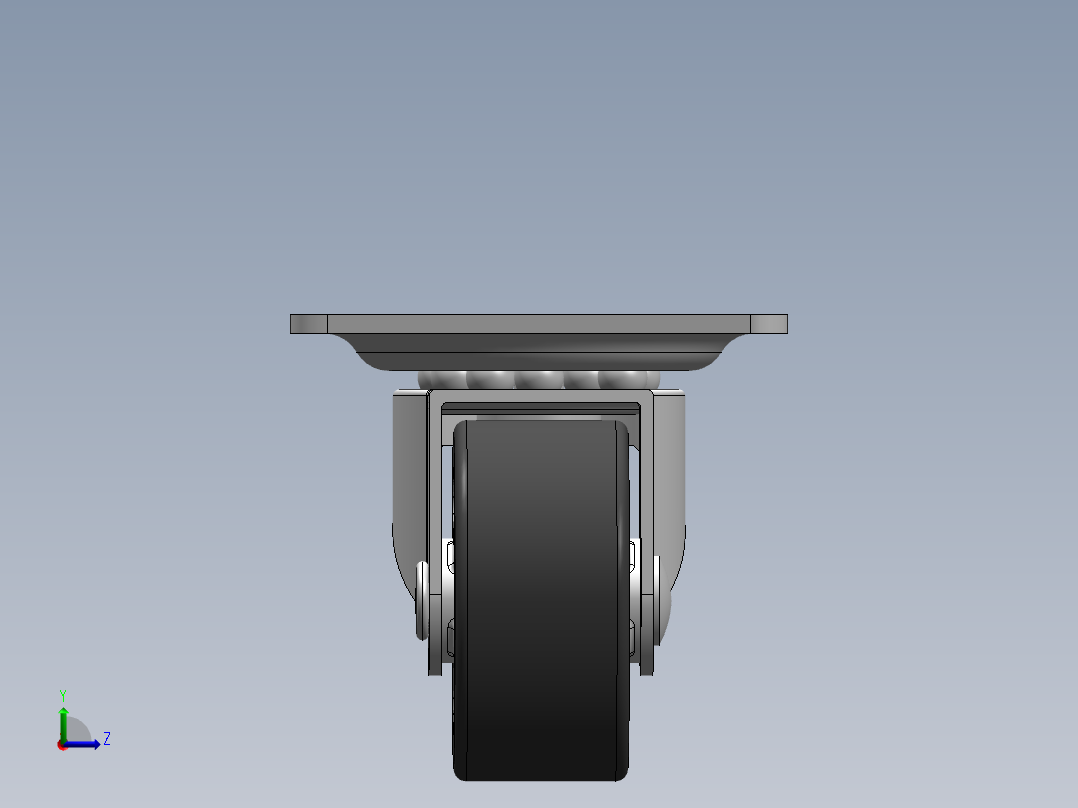 万向轮、脚轮(97)左视图