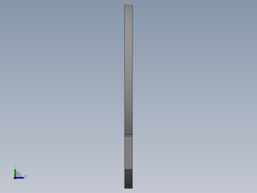 GB894．1-86 轴用弹性挡圈A型18左视缩略图