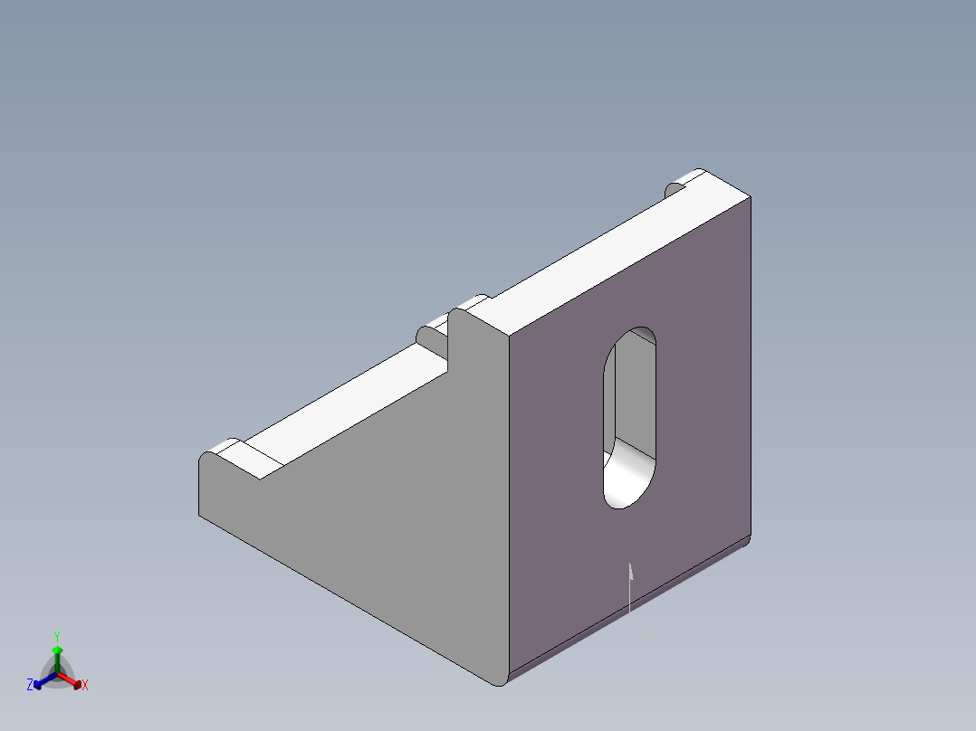 型材角码2正等轴测图