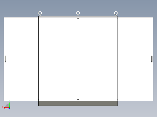 双柜组装630Aplc接触器+630A软启动plc控制柜后视缩略图