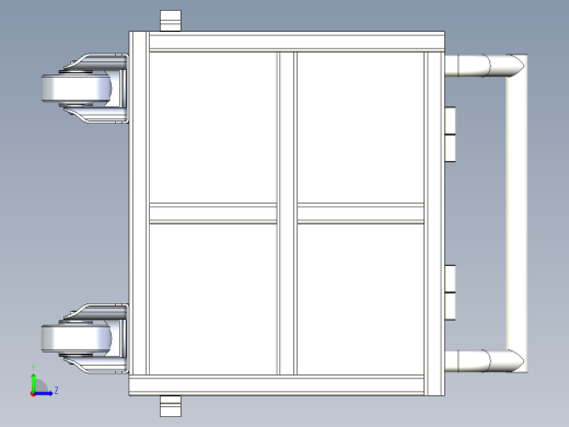 接球小车左视缩略图