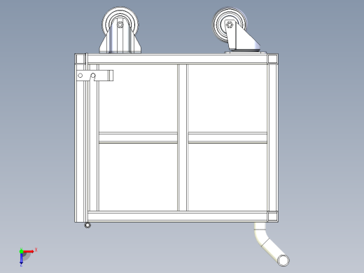 接球小车俯视缩略图