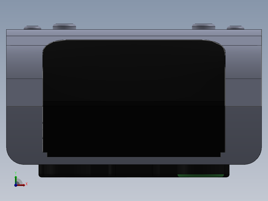 遥控器、遥控板(15)前视图