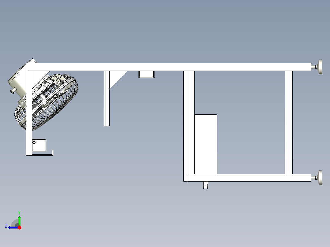 基础类工作台右视图