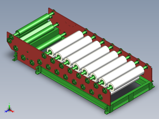钢板矫直机-837680--90正等轴测缩略图
