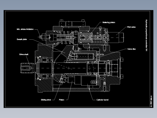 HAWE V30D柱塞泵内部结构图