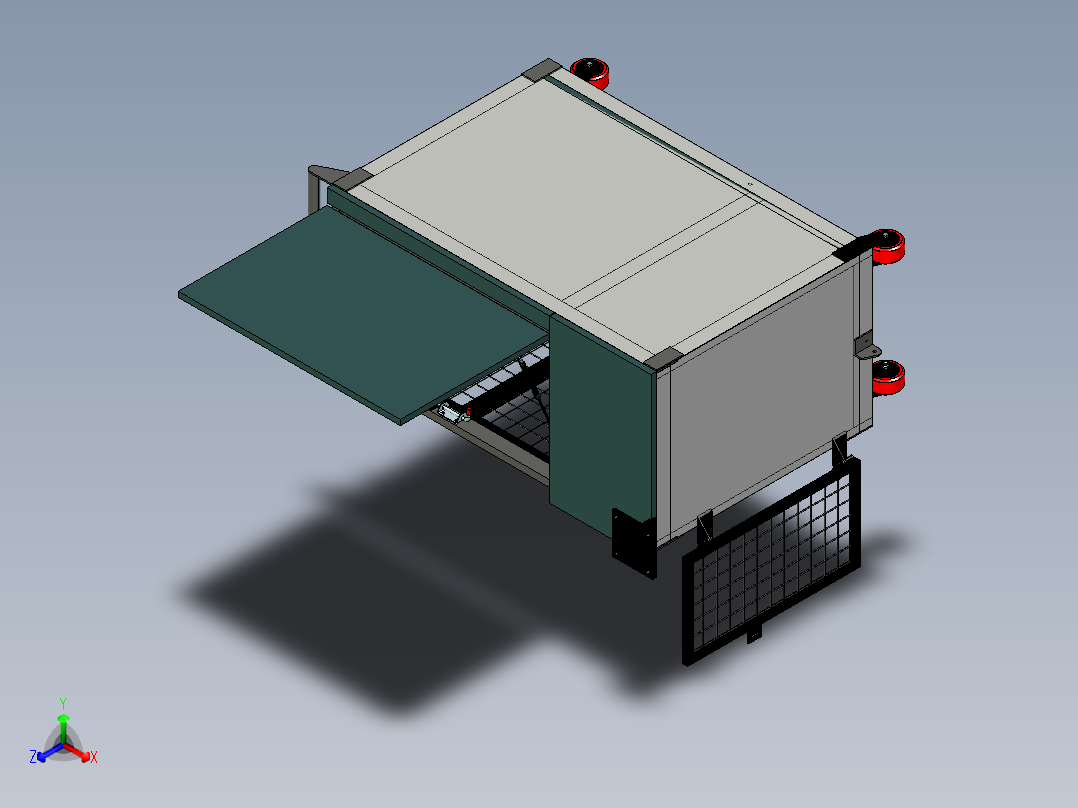 工作台mobile-workbench-1.snapshot.6--stp正等轴测图