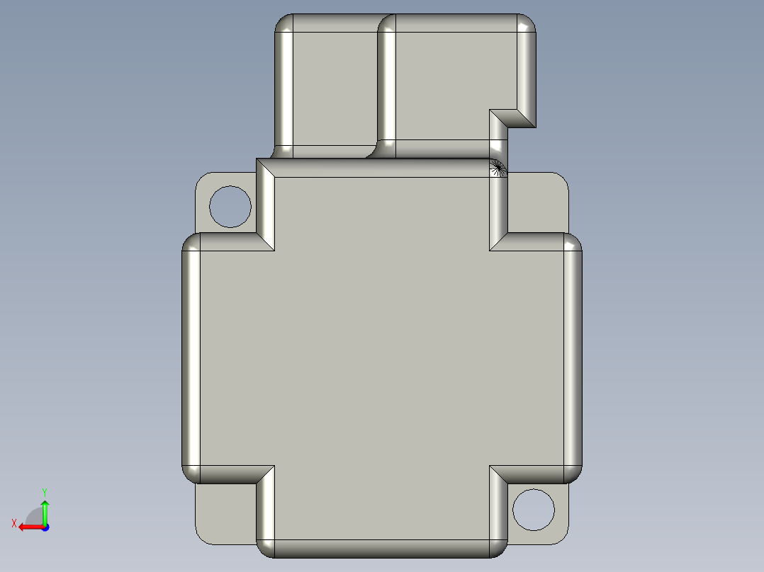 三菱AC伺服电机HG-KR13J后视图