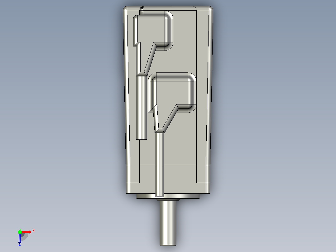 三菱AC伺服电机HG-KR13J俯视图