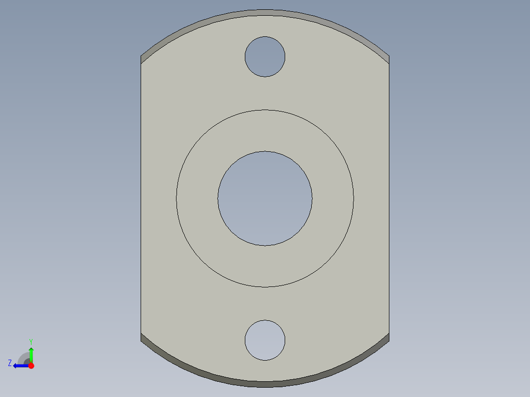 LMH8UU带座直线轴承右视图