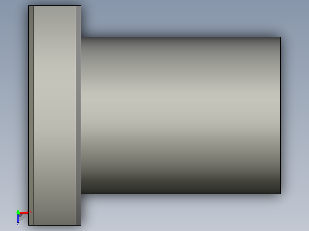 LMH8UU带座直线轴承俯视图