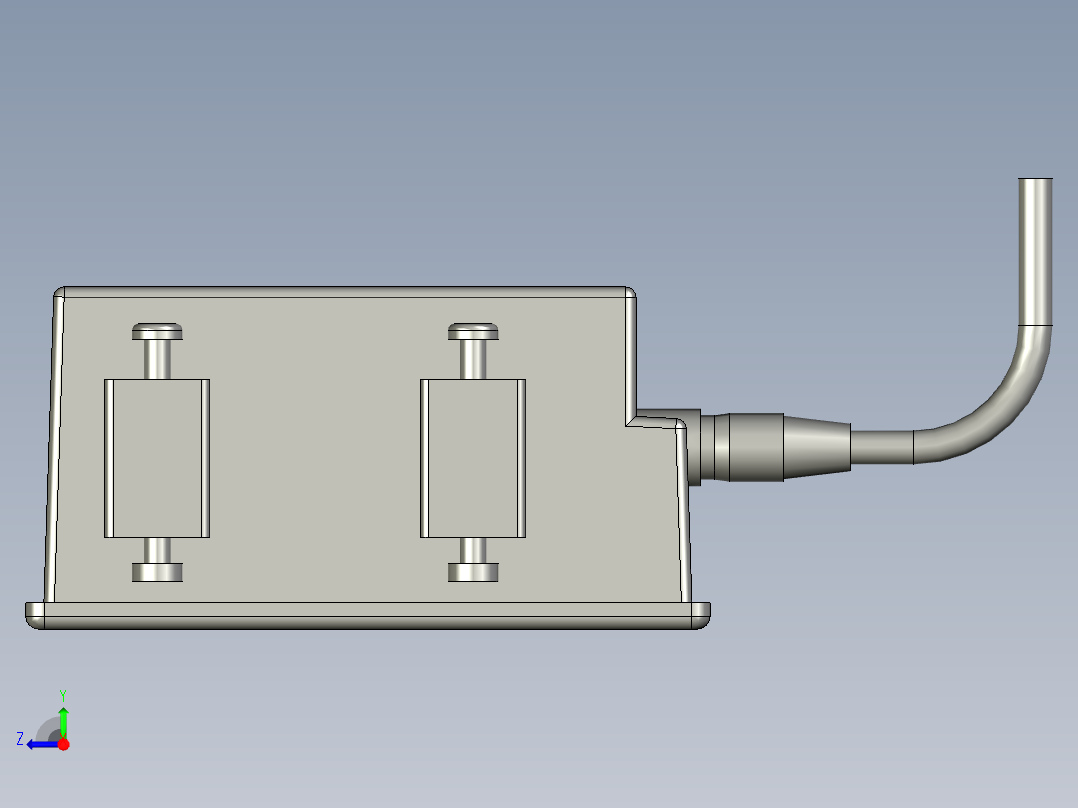 LS-7600-基恩士激光测径仪控制器右视图