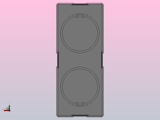 TN系列经济型双轴气缸[TN-25X50-S]后视缩略图