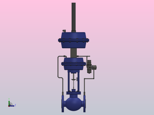RV ZZYVP自力式压力调节阀[RVZZYVP16BP]通径20mm左视缩略图