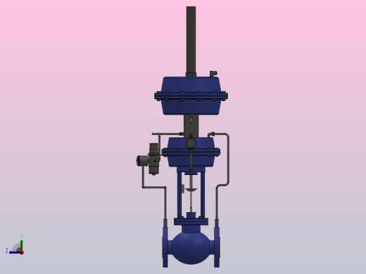 RV ZZYVP自力式压力调节阀[RVZZYVP16BP]通径20mm右视缩略图