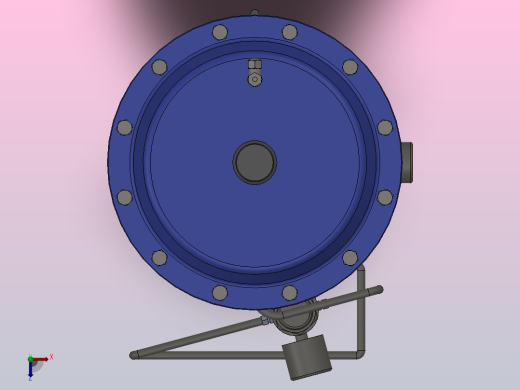 RV ZZYVP自力式压力调节阀[RVZZYVP16BP]通径20mm俯视缩略图