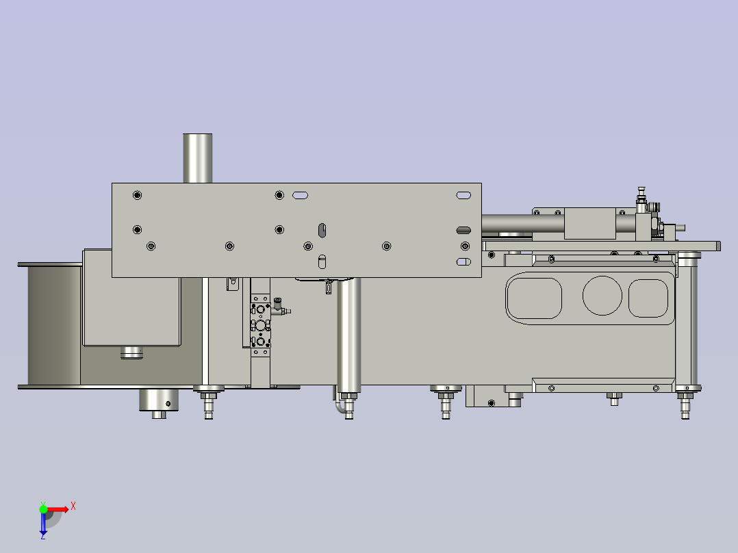 剥离机构122俯视图