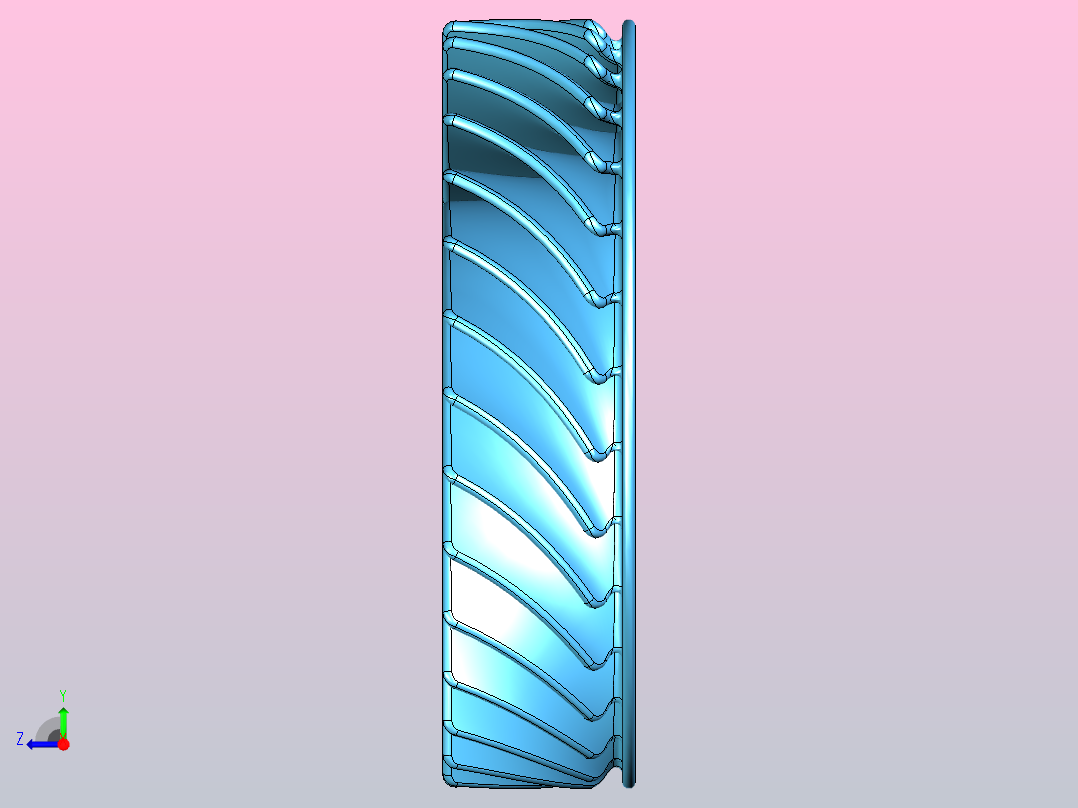 叶轮设计(5)右视图