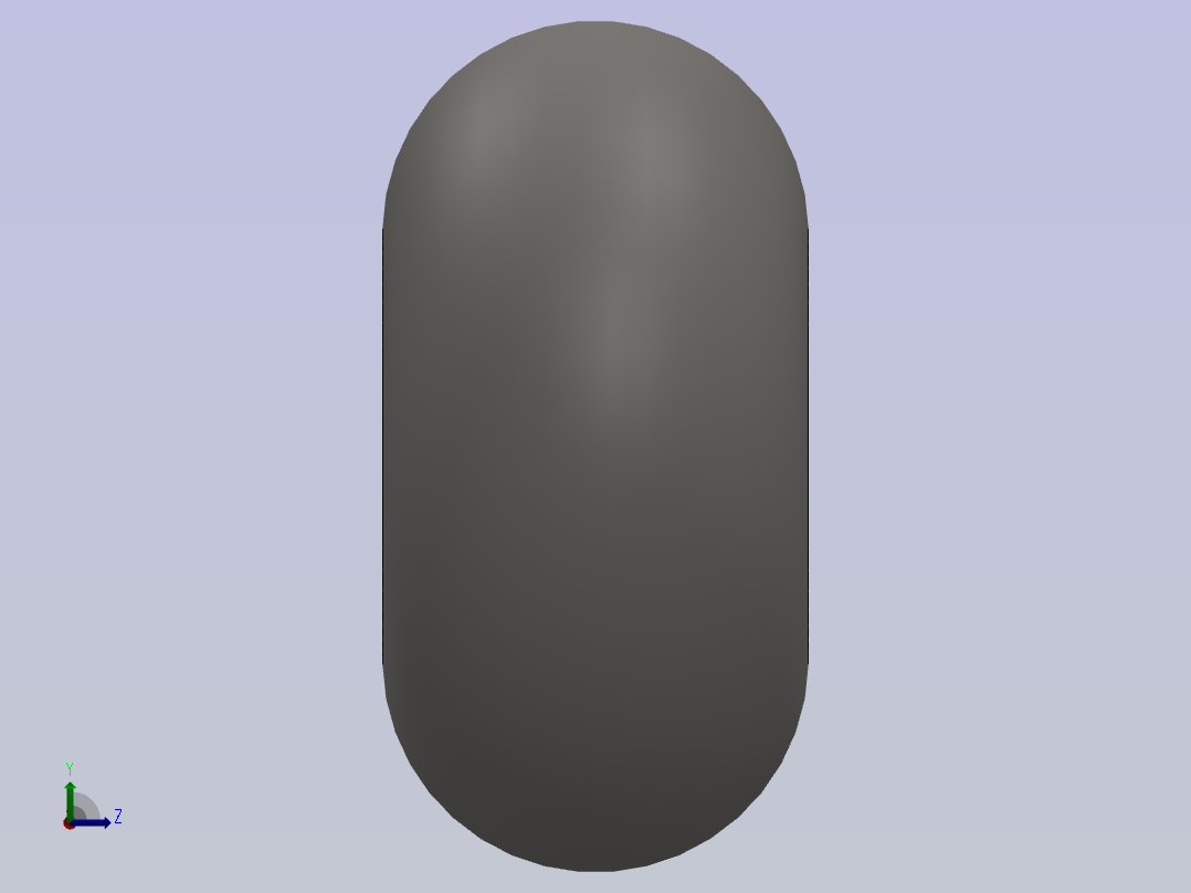 GB╱T 91-2000[开口销1×8]左视图