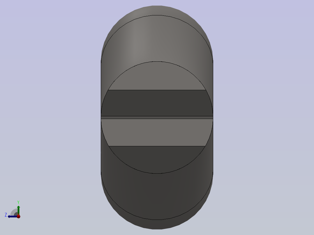 GB╱T 91-2000[开口销1×8]右视图