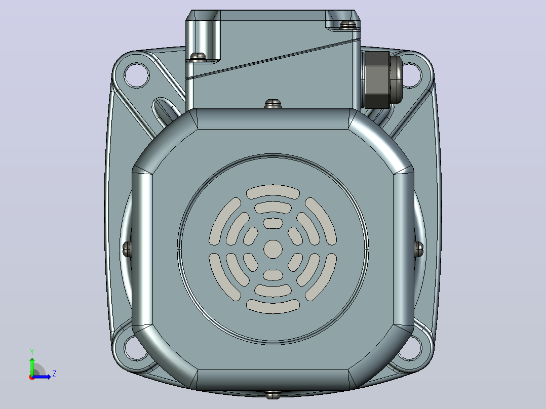 标准电机s250v02-L左视图