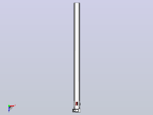 皮带直线轴半封闭可选导轨TPA-HNB-120D-110-L1850-RU-C-P40-N3俯视缩略图