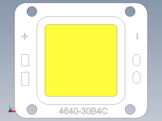 COB 4640-30B4C LED前视缩略图