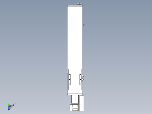 MCB14无尘皮带滑台[MCB14-L40-500-R-P20-C3]俯视缩略图