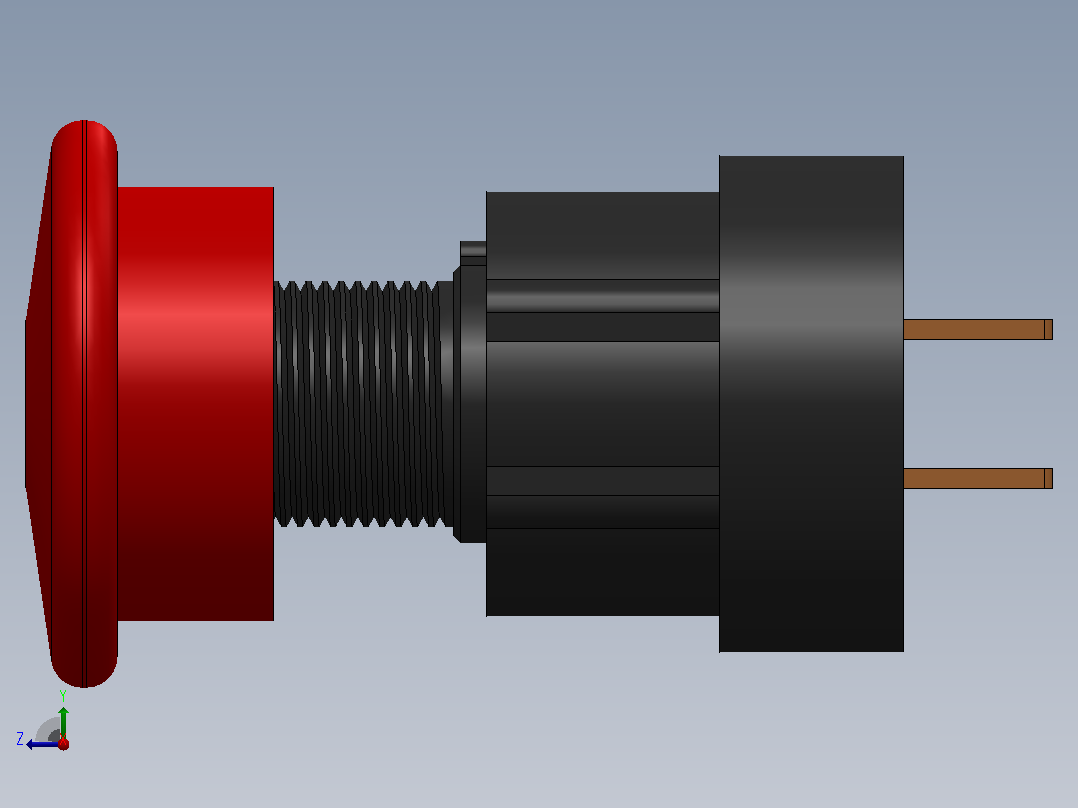 急停开关User Library-Emergency Stop Switch-2右视图
