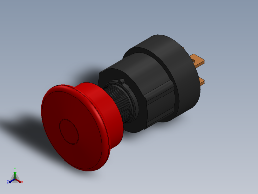 急停开关User Library-Emergency Stop Switch-2正等轴测缩略图