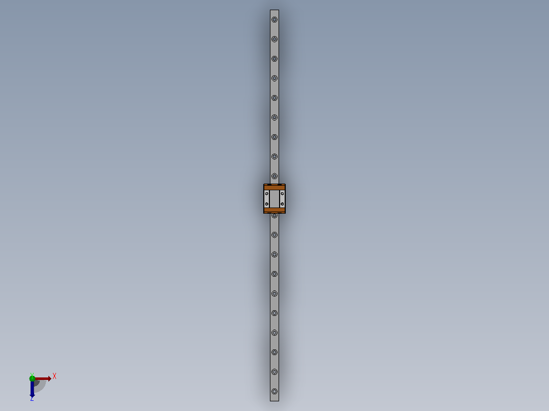 MSC-M╱LM直线导轨[MSC7ME1R300EZ0CI]俯视图