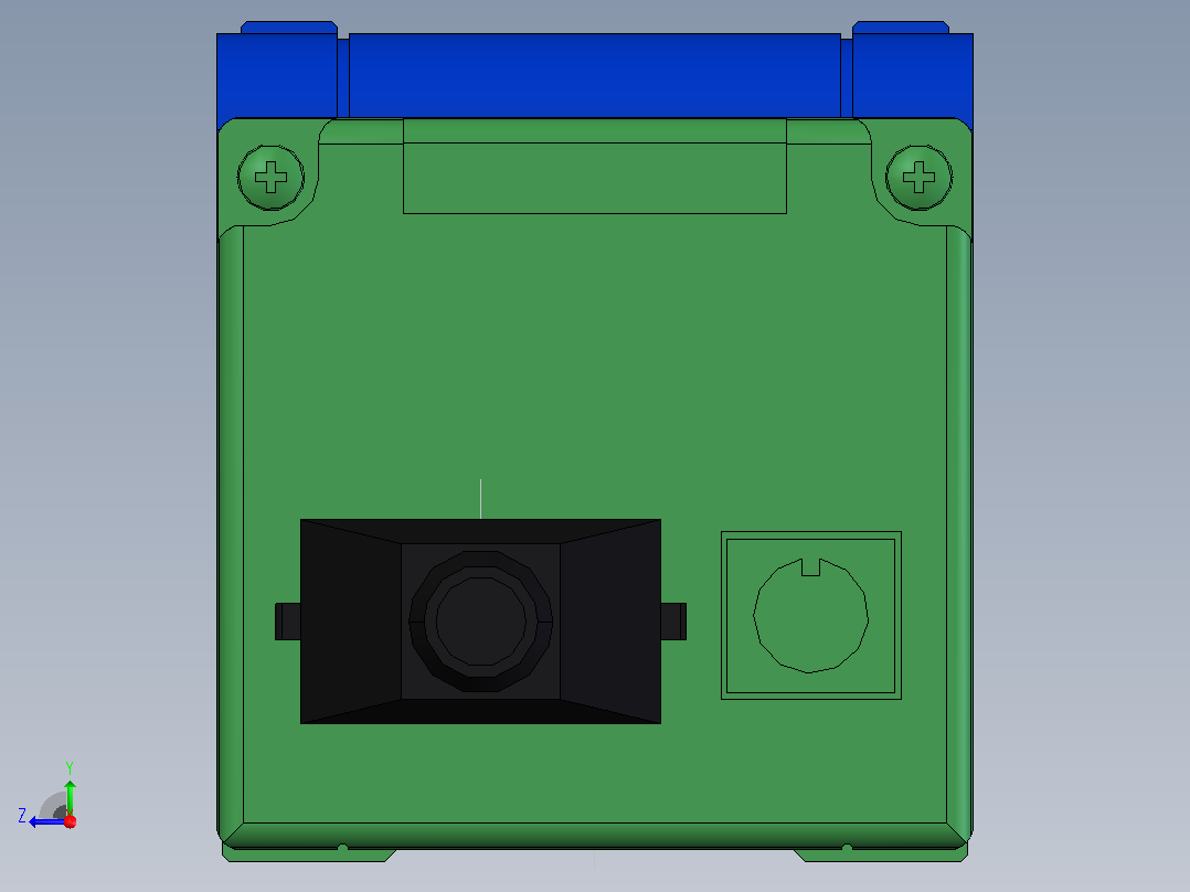 SOLIDWORKS右视图