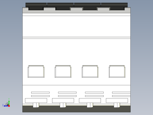 四极开关KB-D_4P三菱电机右视缩略图