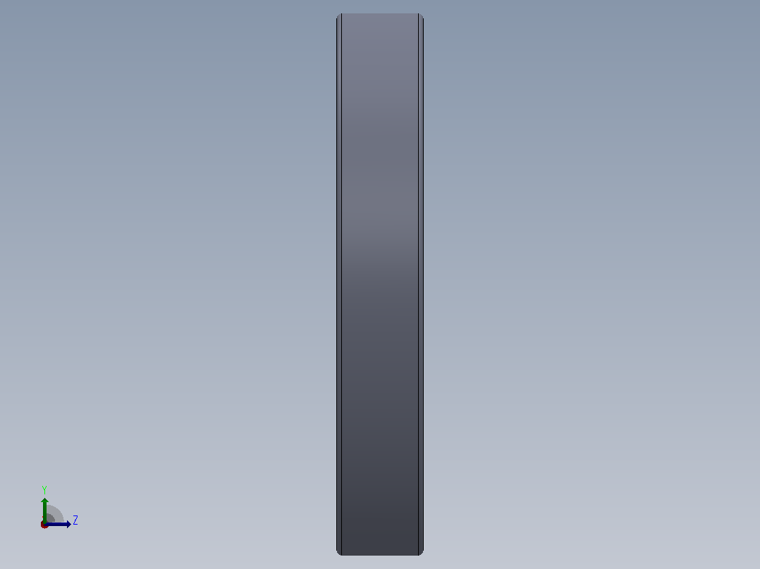 多套GBT283圆柱滚子轴承3D模型Solidworks设计左视图
