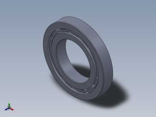 多套GBT283圆柱滚子轴承3D模型Solidworks设计正等轴测缩略图