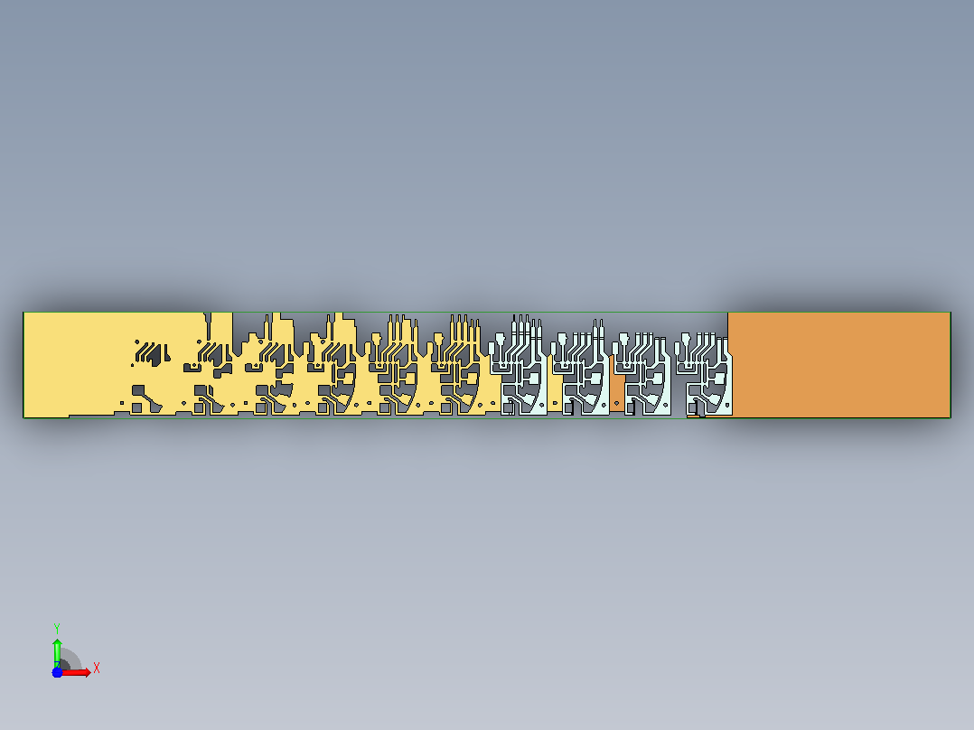 半导体冲压模具H199-UG前视图