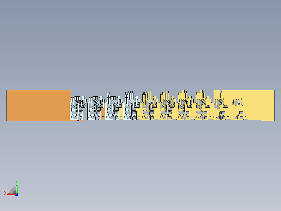 半导体冲压模具H199-UG后视图