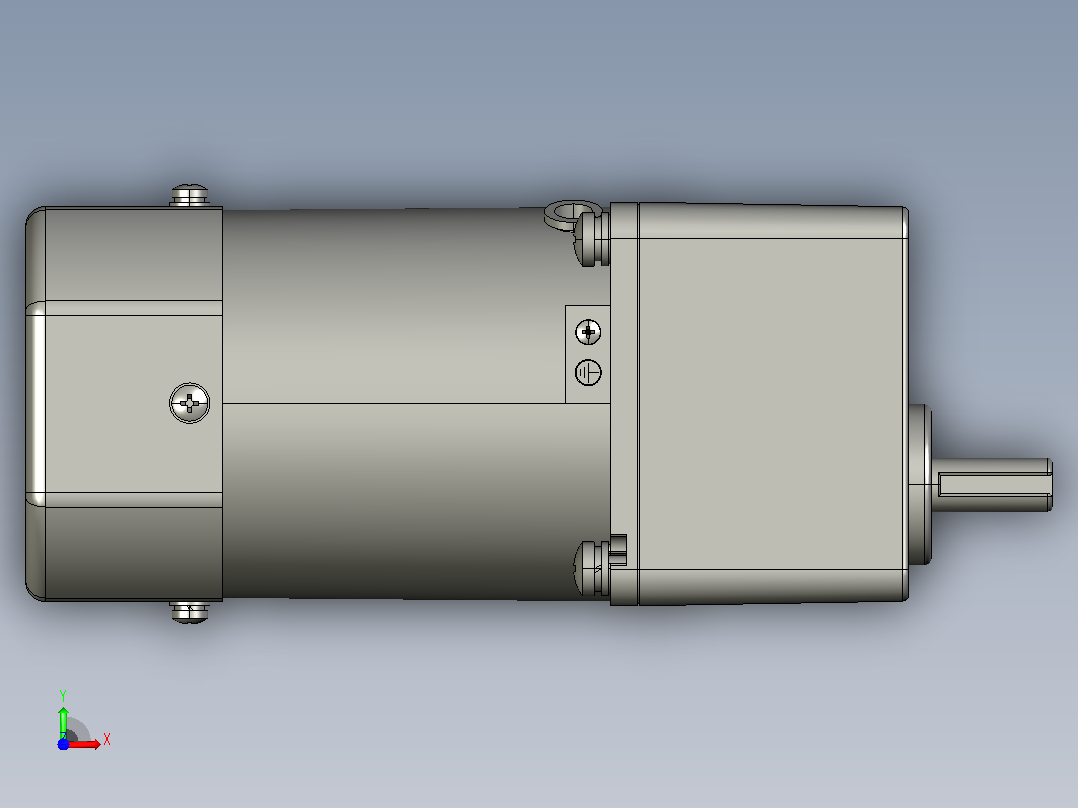 交流减速机5IK60RGN-CF(5GN3K-200K)前视图