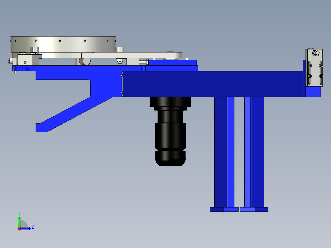 转盘式组装线stp左视图