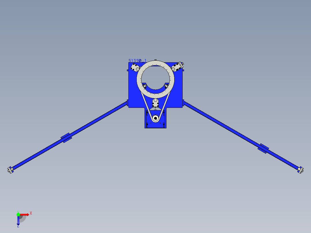 转盘式组装线stp俯视图