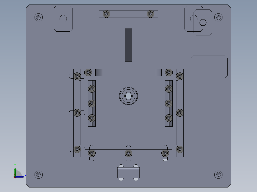 送料器焊接组件 29 38 65共用左视图